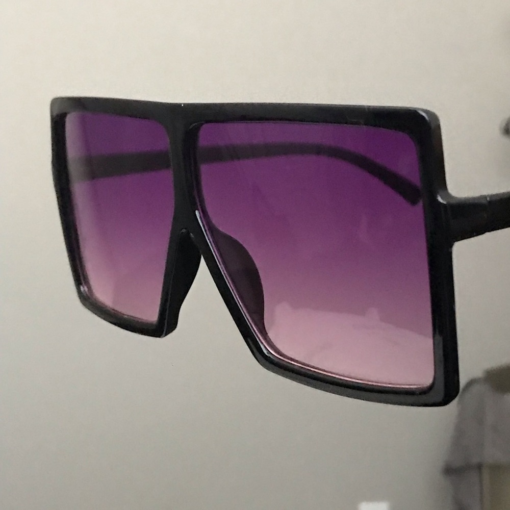 Purple Oversized Shades